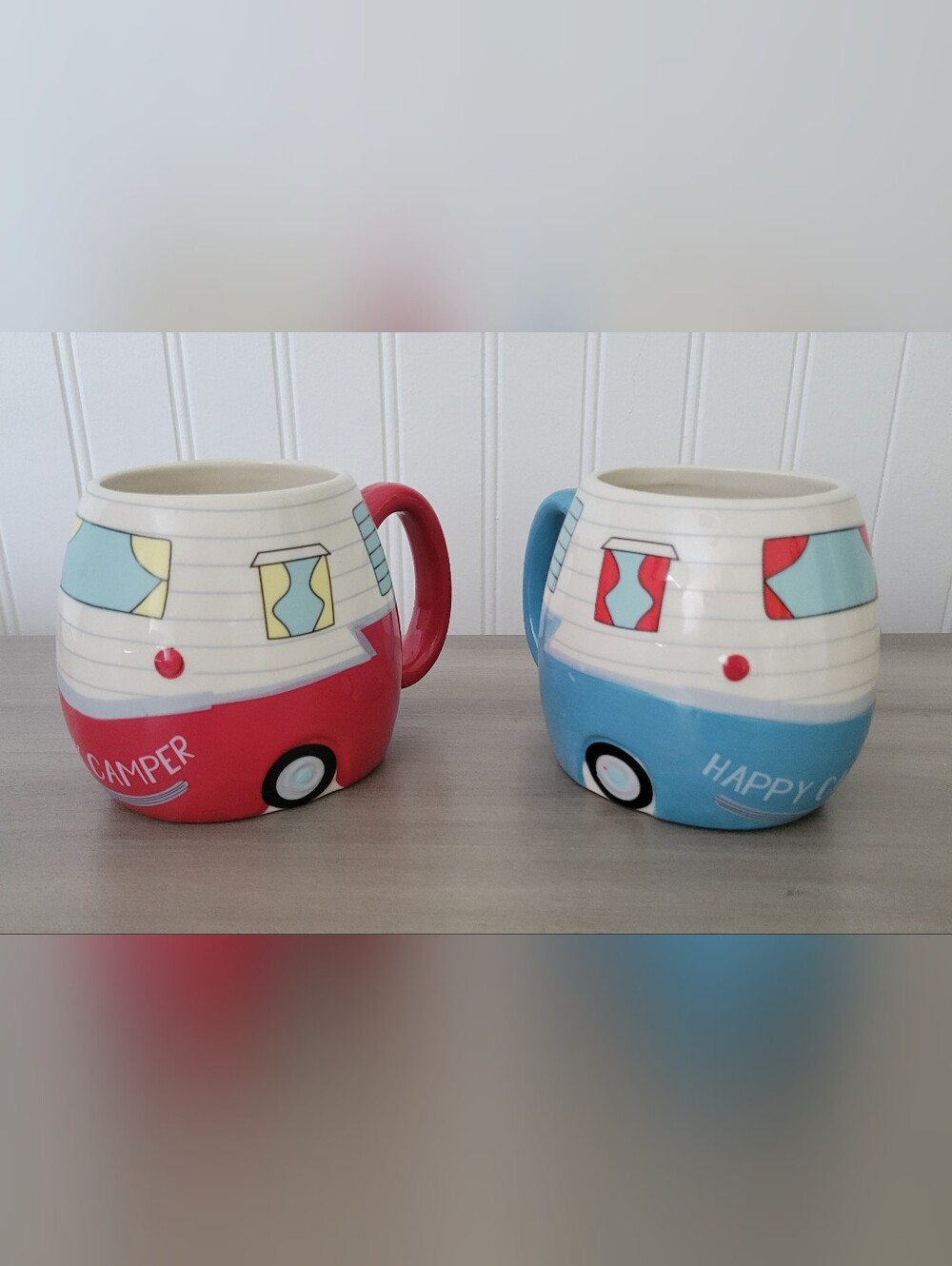 Bass Pro Shops Set of 2 Camper Style Ceramic Mugs